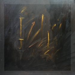 CRYPTOGRAMME - tableau abstrait