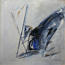 ESPACE-TEMPS - tableau abstrait