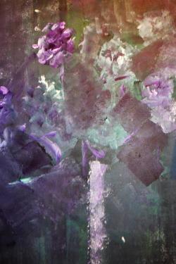 Hortensia II - tableau abstrait