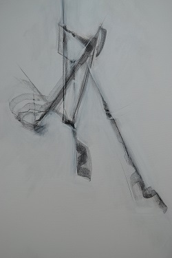 Vièle II - tableau abstrait